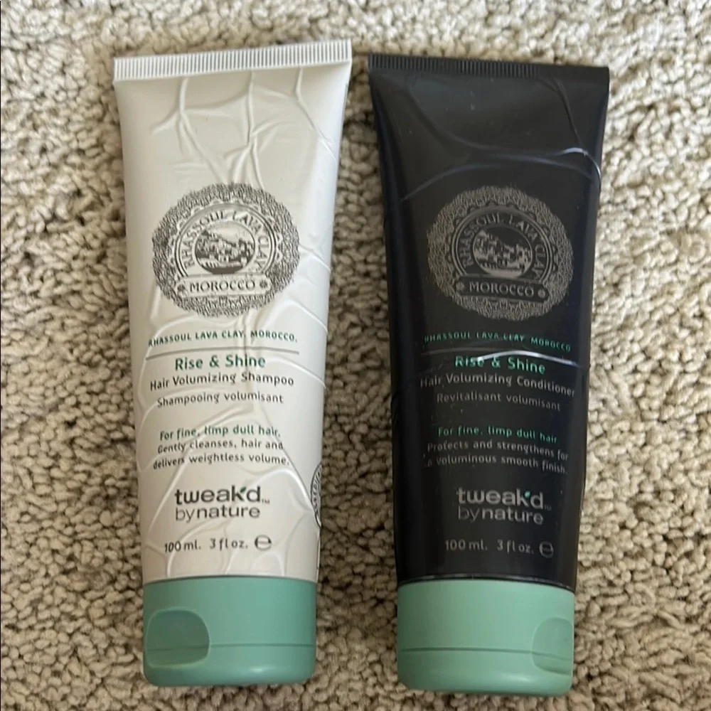 Tweakd by Nature Rise & Shine Hair Volumizing Shampoo & Conditioner | SEALED